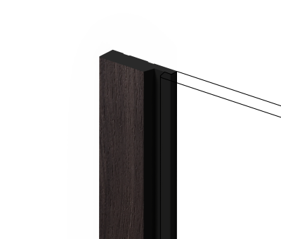 Финишный молдинг LF124A BR395K HI WOOD 42мм х 12мм х 2,7м (48 шт.)